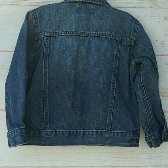 The Children's  Place Unisex Jean Jacket Sz 4T - Picture 4 of 6